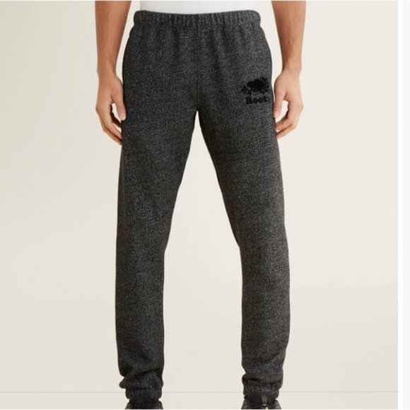 Roots Black Pepper Sweat Pants size M - Picture 2 of 9